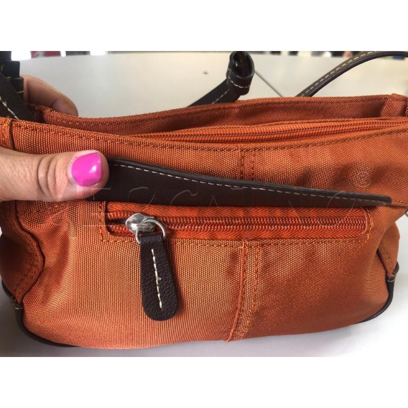 BORSETTA DONNA TOMMY ARANCIO TELA | Mercatino dell'Usato Avellino 5