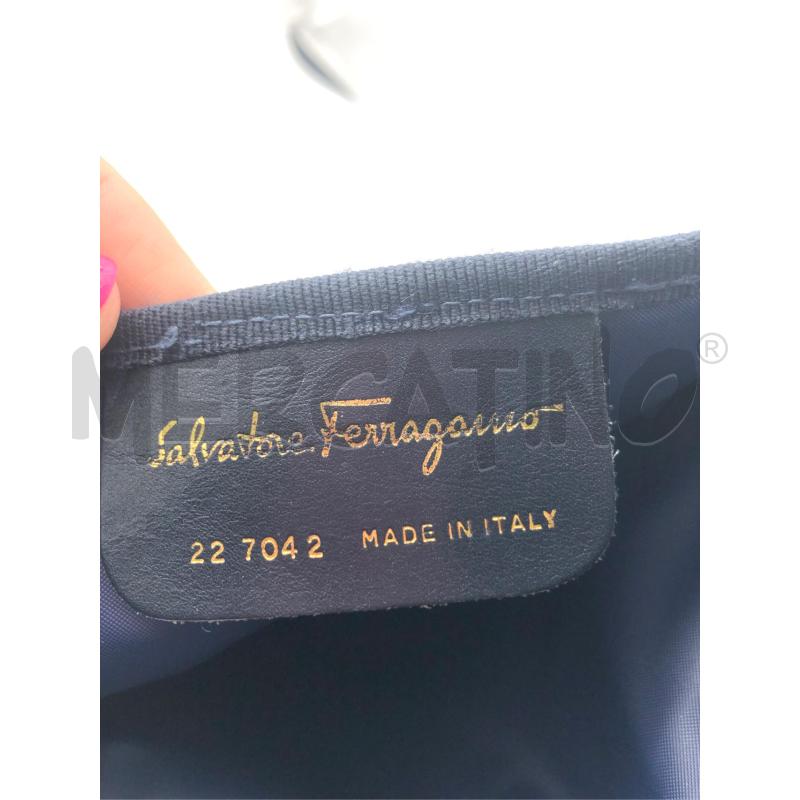 BORSETTA D TRUSSARDI BLU'LUCIDO MADE IN ITALY | Mercatino dell'Usato Avellino 4
