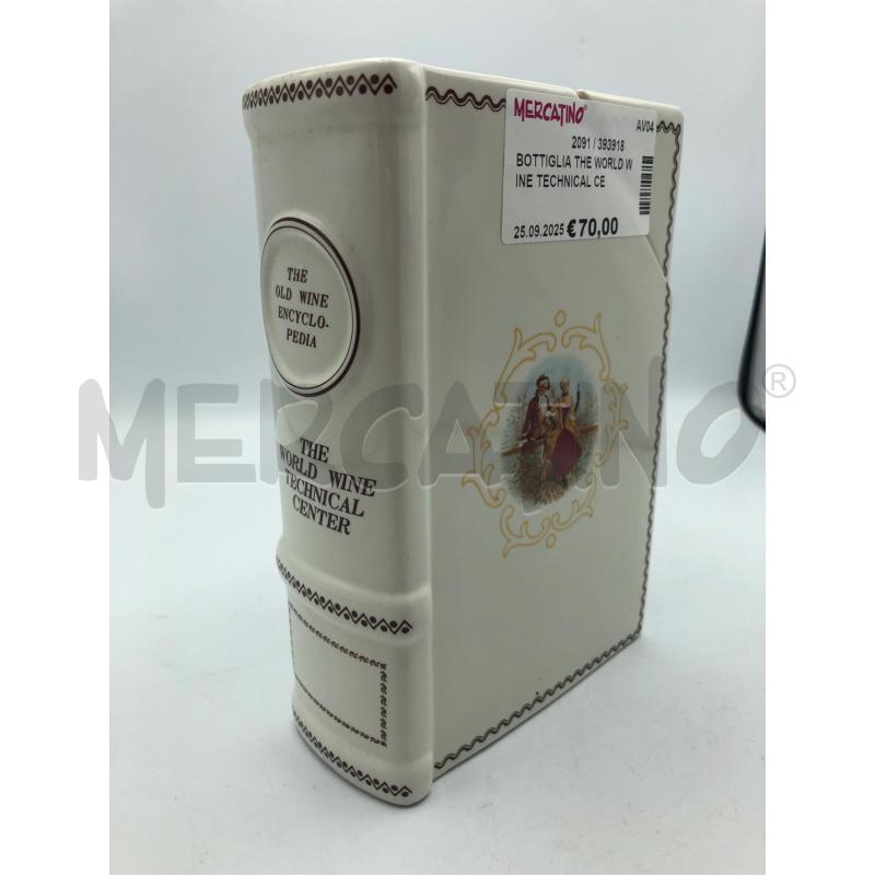BOTTIGLIA THE WORLD WINE TECHNICAL CENTER | Mercatino dell'Usato Avellino 1