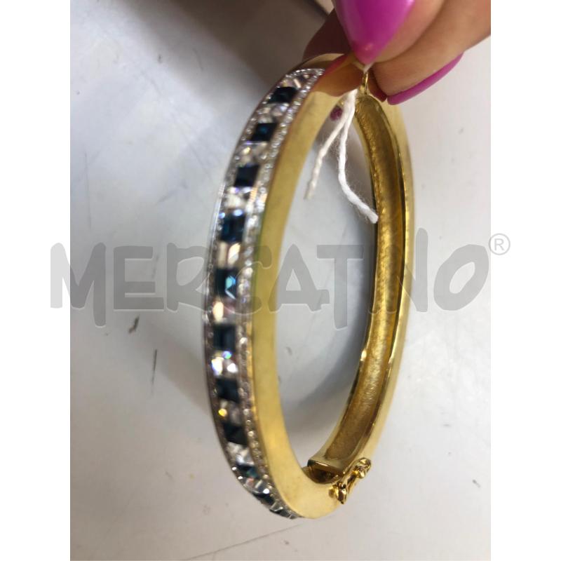 BRACCIALETTO RIGIDO STRASS PAVE' | Mercatino dell'Usato Avellino 1