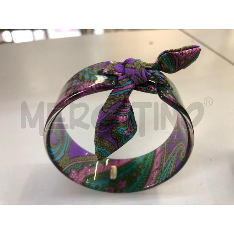 BRACCIALE ETRÒ VIOLA VERDE FIOCCO  | Mercatino dell'Usato Avellino 1