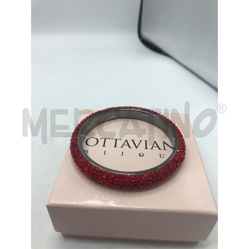 BRACCIALE OTTAVIANI ROSSO STRASS | Mercatino dell'Usato Avellino 3