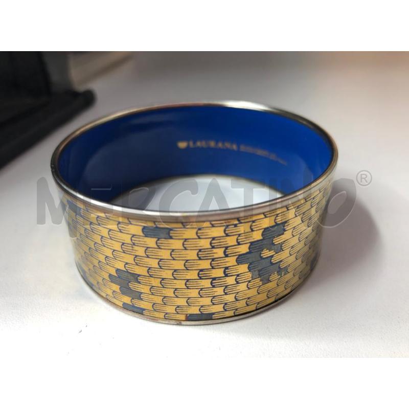 BRACCIALE RIGIDO LAURANA BLU DORATO | Mercatino dell'Usato Avellino 3