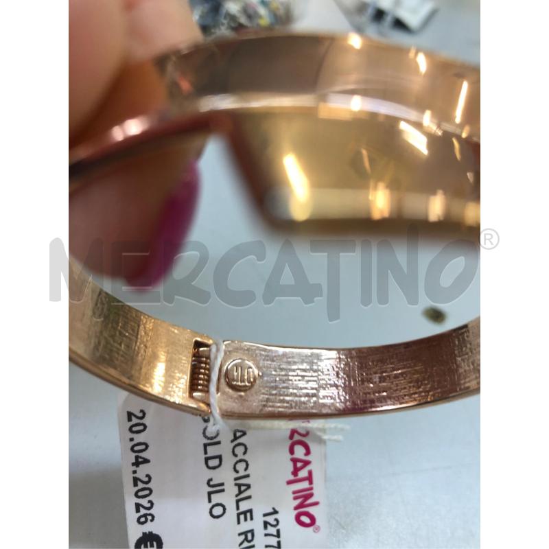 BRACCIALE RIGIDO ROSE GOLD JLO | Mercatino dell'Usato Avellino 2