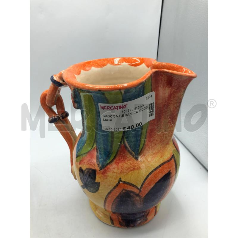 BROCCA CERAMICA MODIGLIANI  | Mercatino dell'Usato Avellino 4
