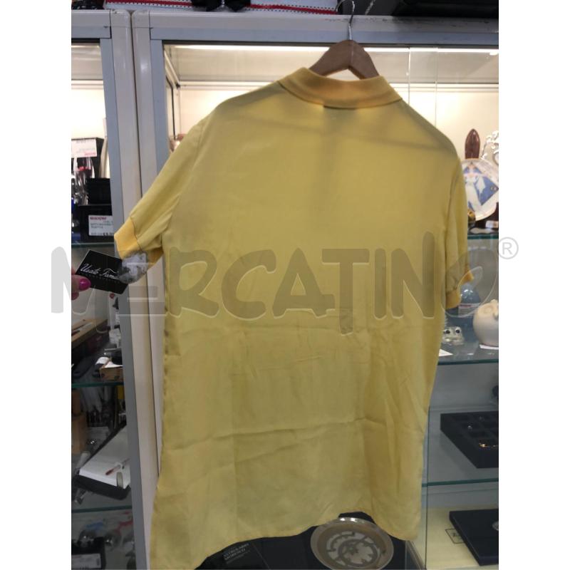 CAMICIA SETA GIALLA ETRO MILANO | Mercatino dell'Usato Avellino 4