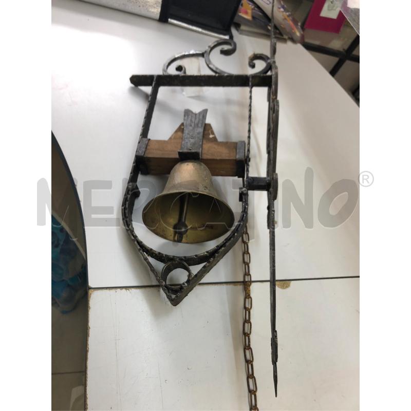 CAMPANACCIO CON BASE FERRO BATTUTO  | Mercatino dell'Usato Avellino 1