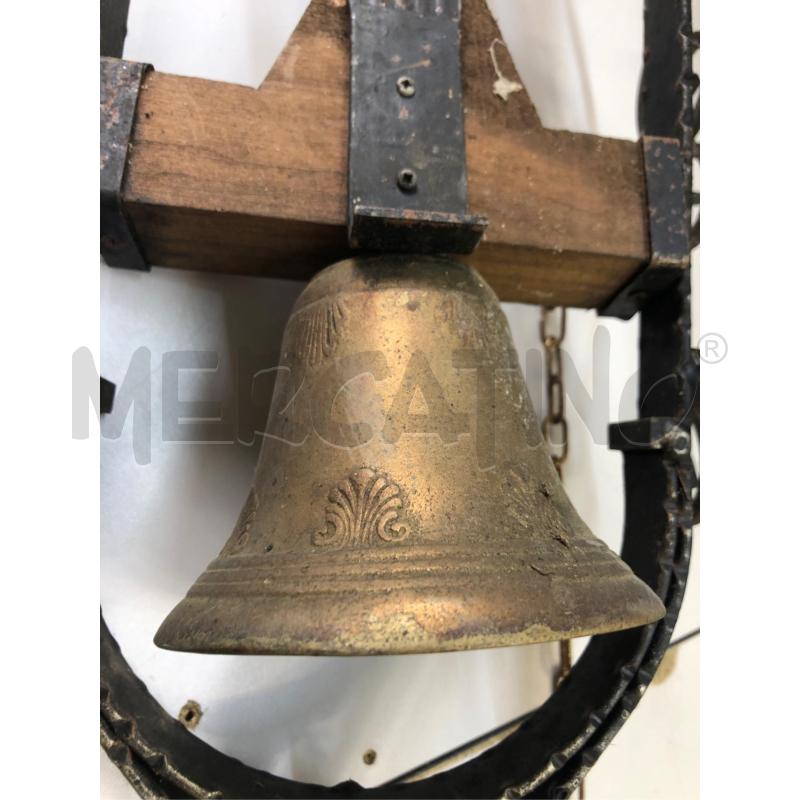 CAMPANACCIO CON BASE FERRO BATTUTO  | Mercatino dell'Usato Avellino 2