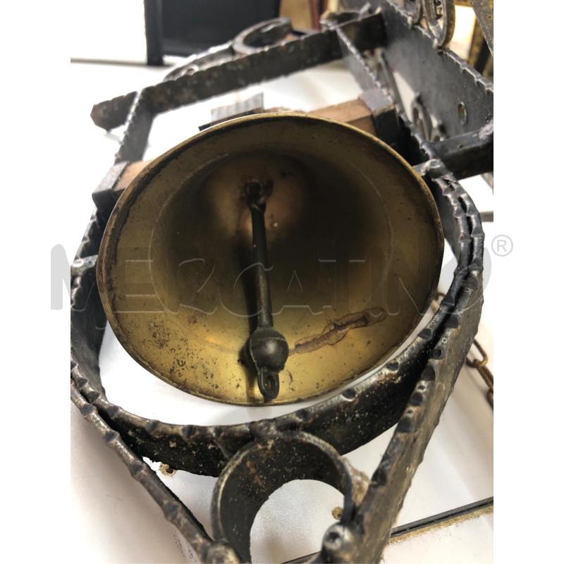 CAMPANACCIO CON BASE FERRO BATTUTO  | Mercatino dell'Usato Avellino 3