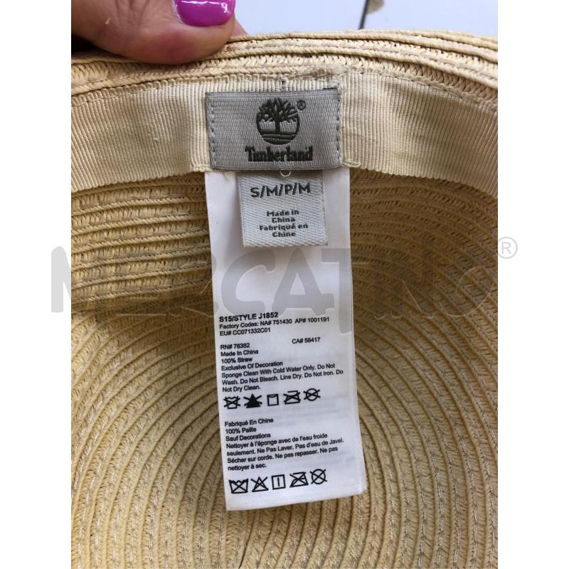 CAPPELLO DONNA PAGLIA TIMBERLAND  | Mercatino dell'Usato Avellino 3
