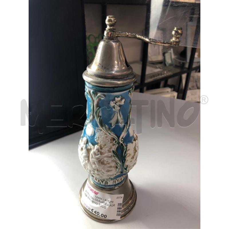CARILLON CERAMICA FORMA MACININO ROUGE  | Mercatino dell'Usato Avellino 4
