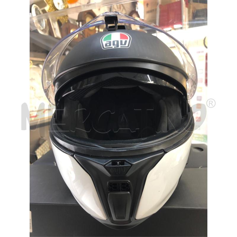 CASCO MOTO CARBONIO AGV +SCATOLA  | Mercatino dell'Usato Avellino 2