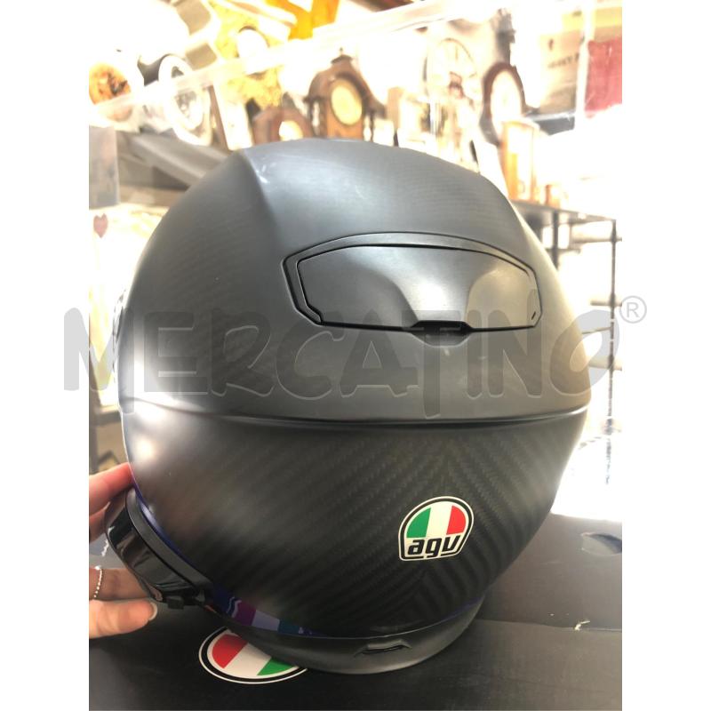 CASCO MOTO CARBONIO AGV +SCATOLA  | Mercatino dell'Usato Avellino 5