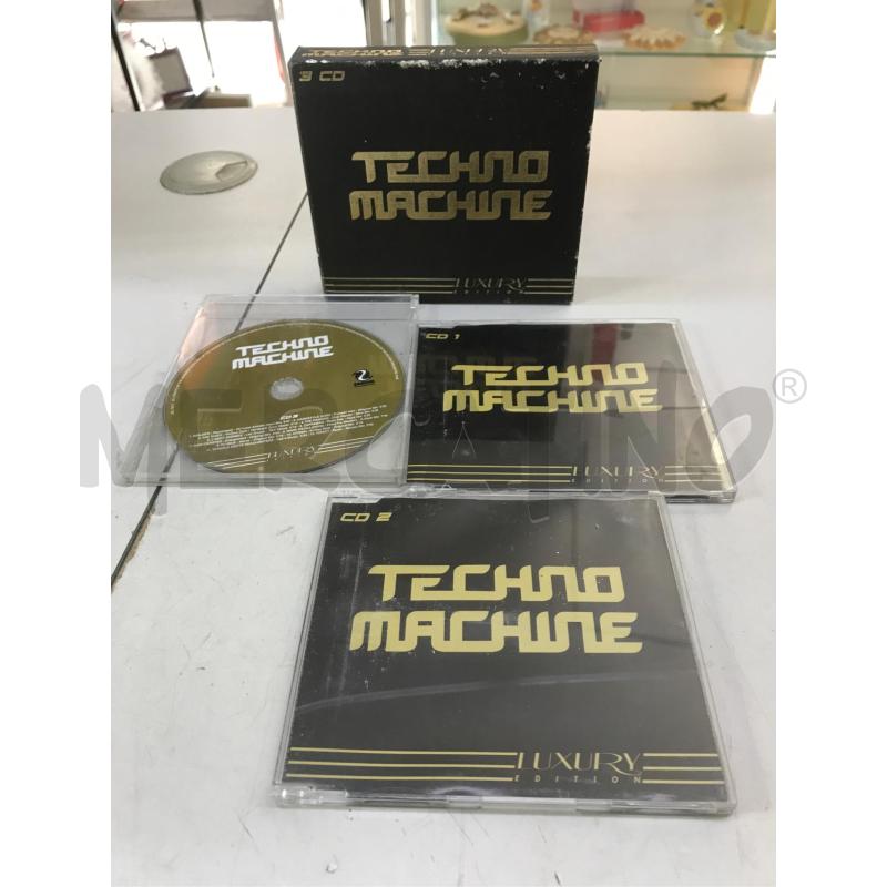 CD MULTI TECHNO MACHINE 3 PEZZI  | Mercatino dell'Usato Avellino 1
