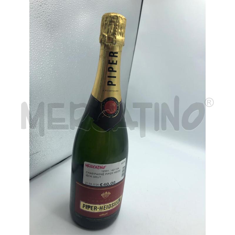 CHAMPAGNE PIPER HEIDSIECK BRUT  | Mercatino dell'Usato Avellino 3