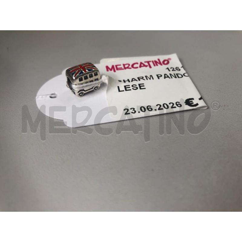 CHARM PANDORA BUS INGLESE | Mercatino dell'Usato Avellino 1