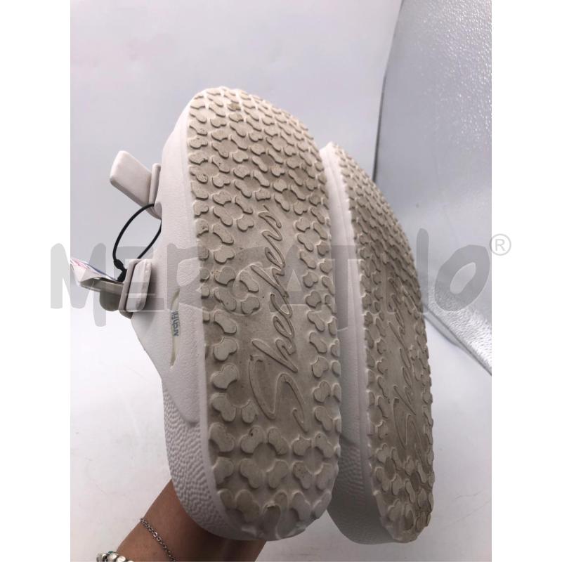 CIABATTE DONNA BIANCHE SKECHERS  | Mercatino dell'Usato Avellino 3