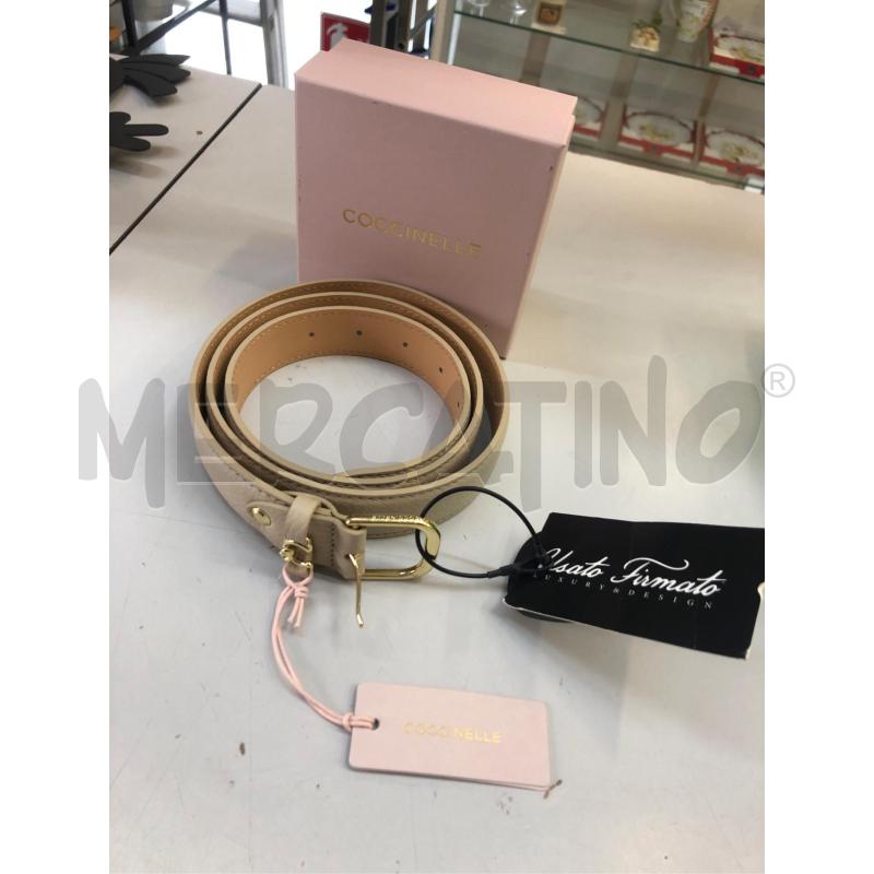 CINTURA DONNA COCCINELLA BEIGE SCATOLA  | Mercatino dell'Usato Avellino 2