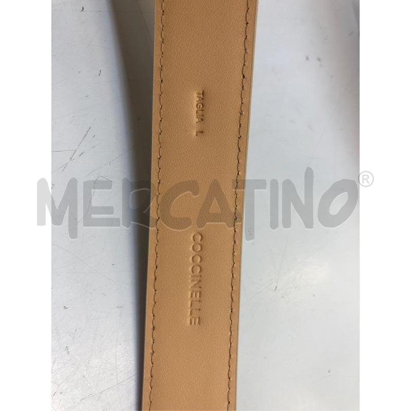 CINTURA DONNA COCCINELLA BEIGE SCATOLA  | Mercatino dell'Usato Avellino 3