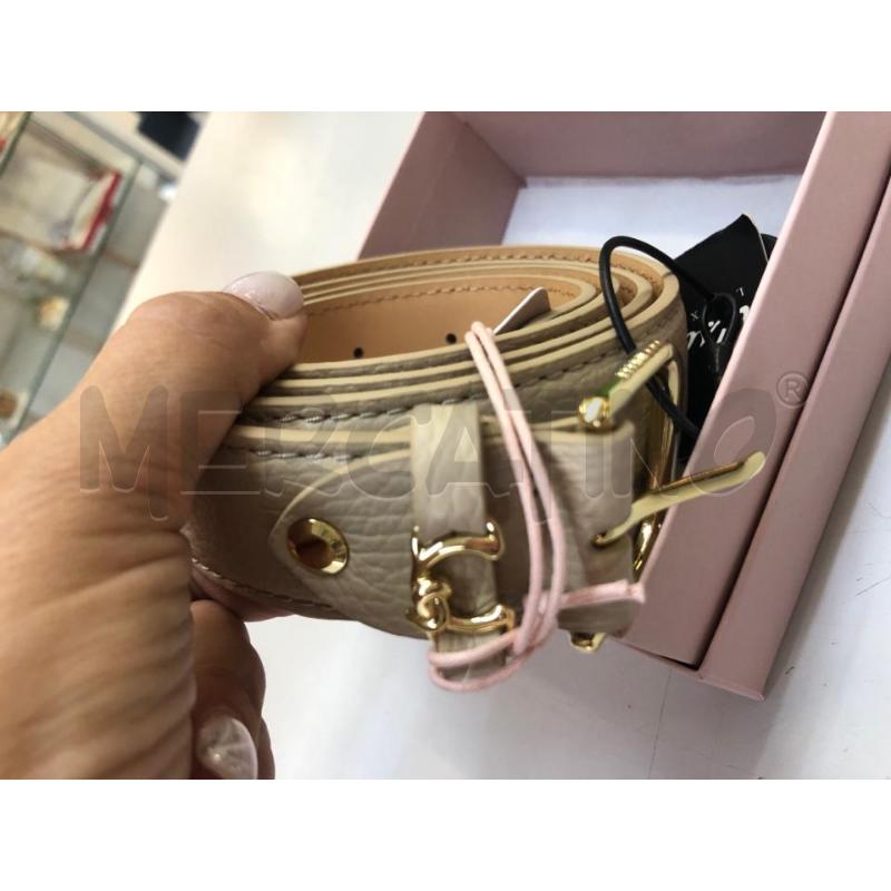 CINTURA DONNA COCCINELLA BEIGE SCATOLA  | Mercatino dell'Usato Avellino 5