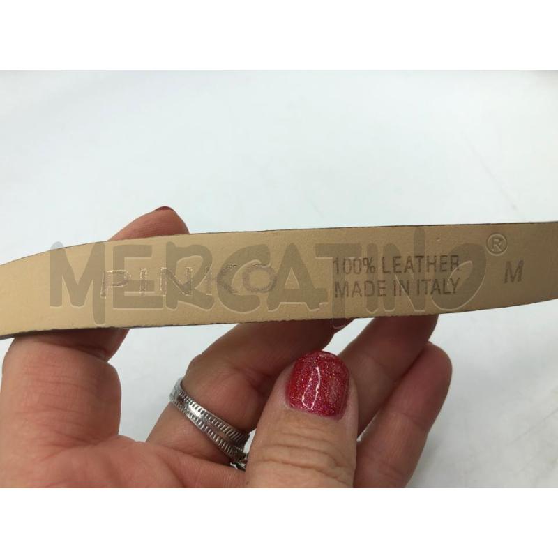 CINTURA DONNA GRIGIA PINKO  | Mercatino dell'Usato Avellino 3