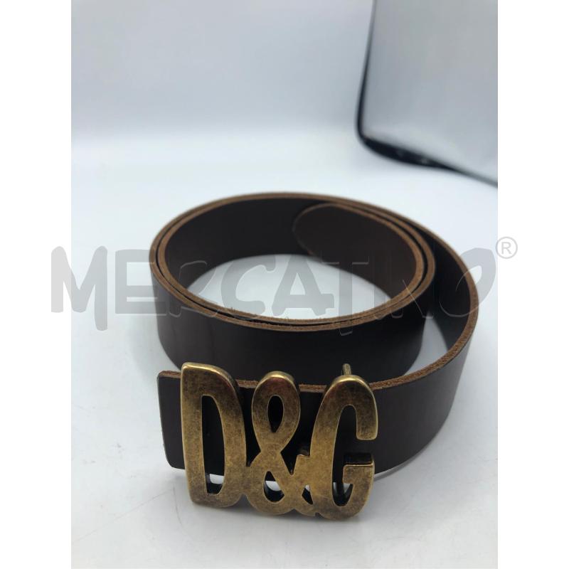 CINTURA UOMO /DONNA MARRONE DOLCE&GABBANA | Mercatino dell'Usato Avellino 1