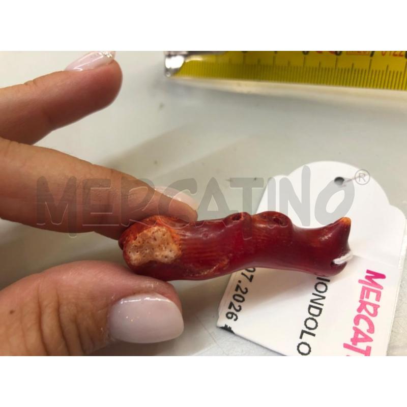 CIONDOLO CORAL GRANDE | Mercatino dell'Usato Avellino 2