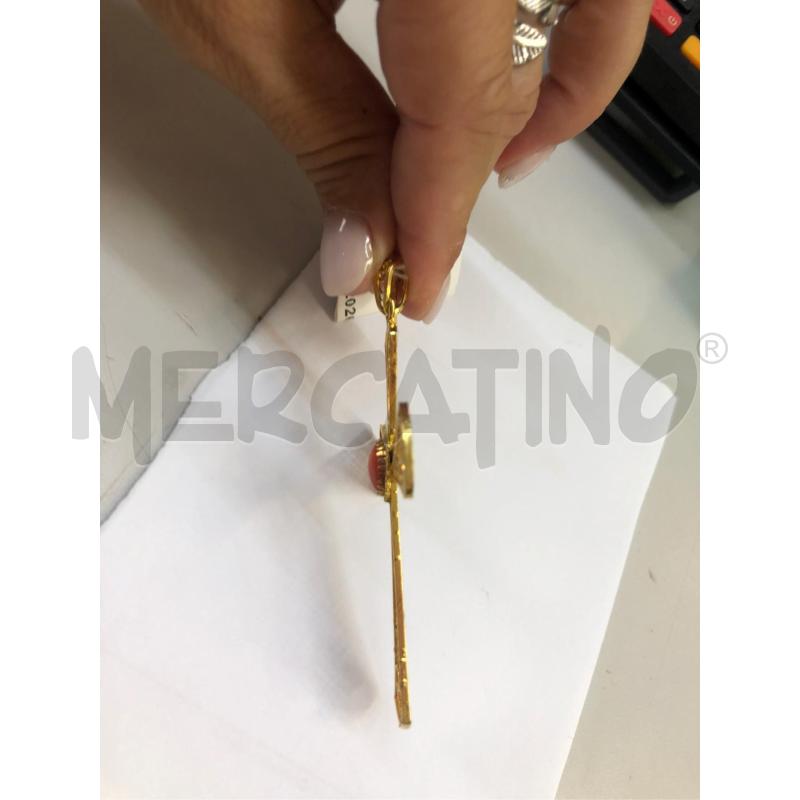 CIONDOLO CROCE FILIGRAN AG  | Mercatino dell'Usato Avellino 4