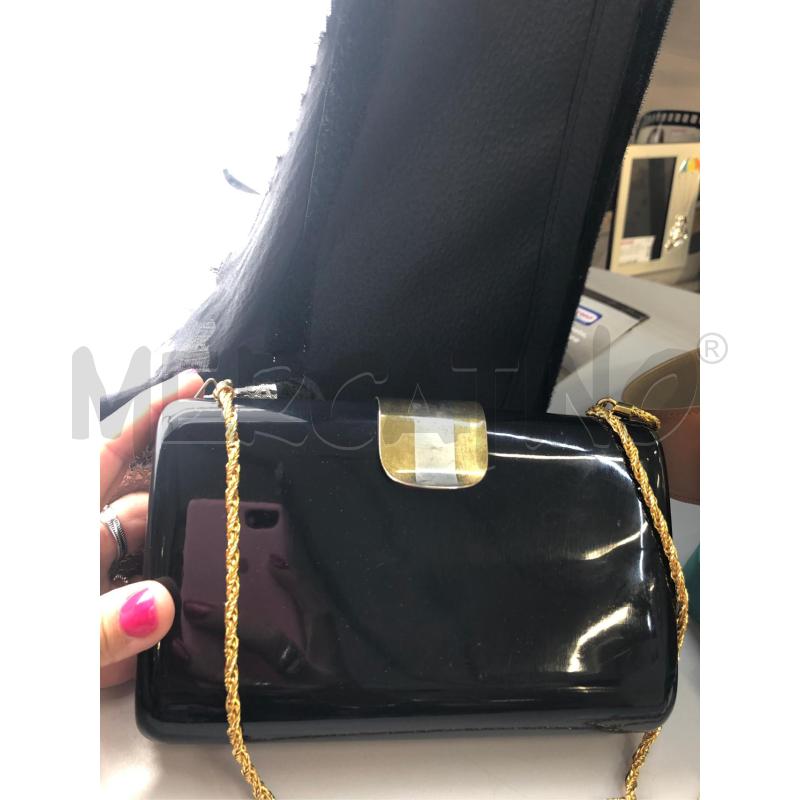 CLUTCH BAG FIBBIA DORATA  | Mercatino dell'Usato Avellino 2