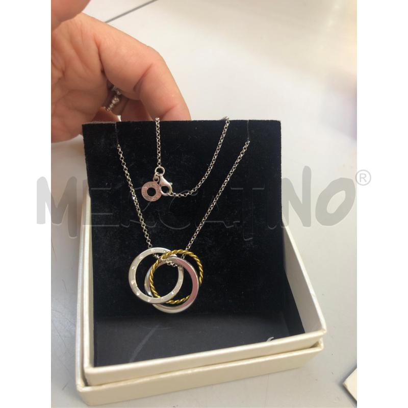 COLLANA AG CERCHIO ARG DORAT | Mercatino dell'Usato Avellino 1