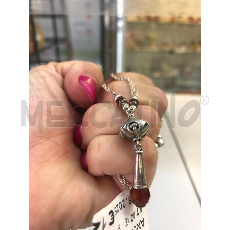 COLLANA AG PERLINA ARANCIO | Mercatino dell'Usato Avellino 3