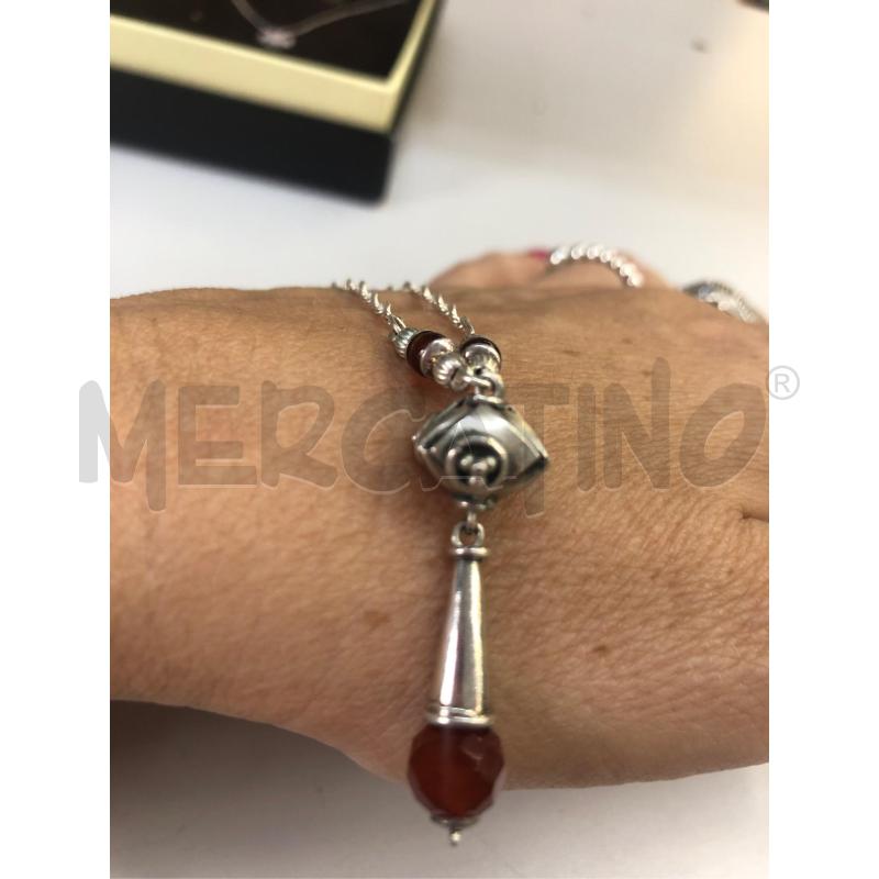 COLLANA AG PERLINA ARANCIO | Mercatino dell'Usato Avellino 5