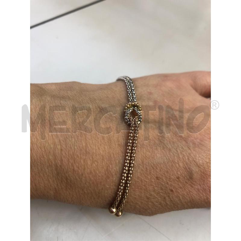 COLLANA AG ROSE GOLD NODO | Mercatino dell'Usato Avellino 2