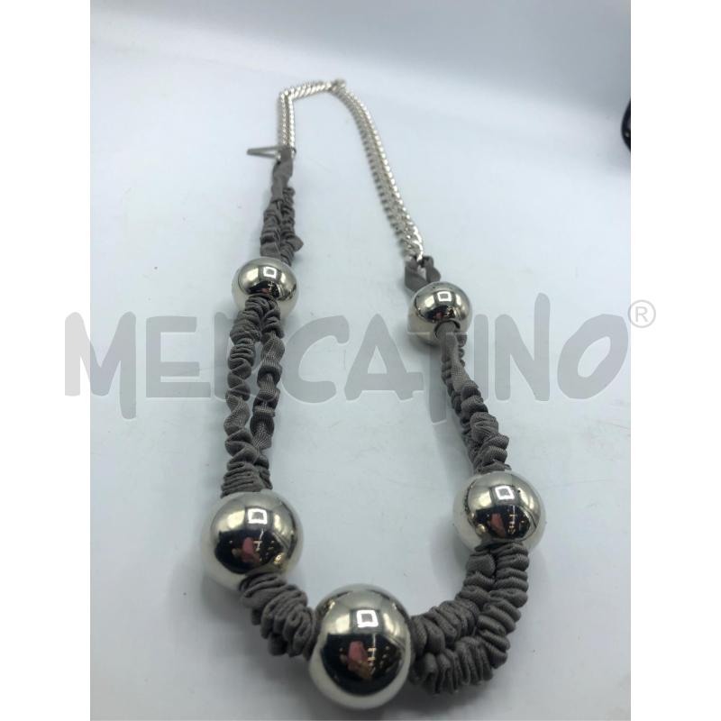 COLLANA ARG GRIGIO ANTONELLO SERIO  | Mercatino dell'Usato Avellino 1