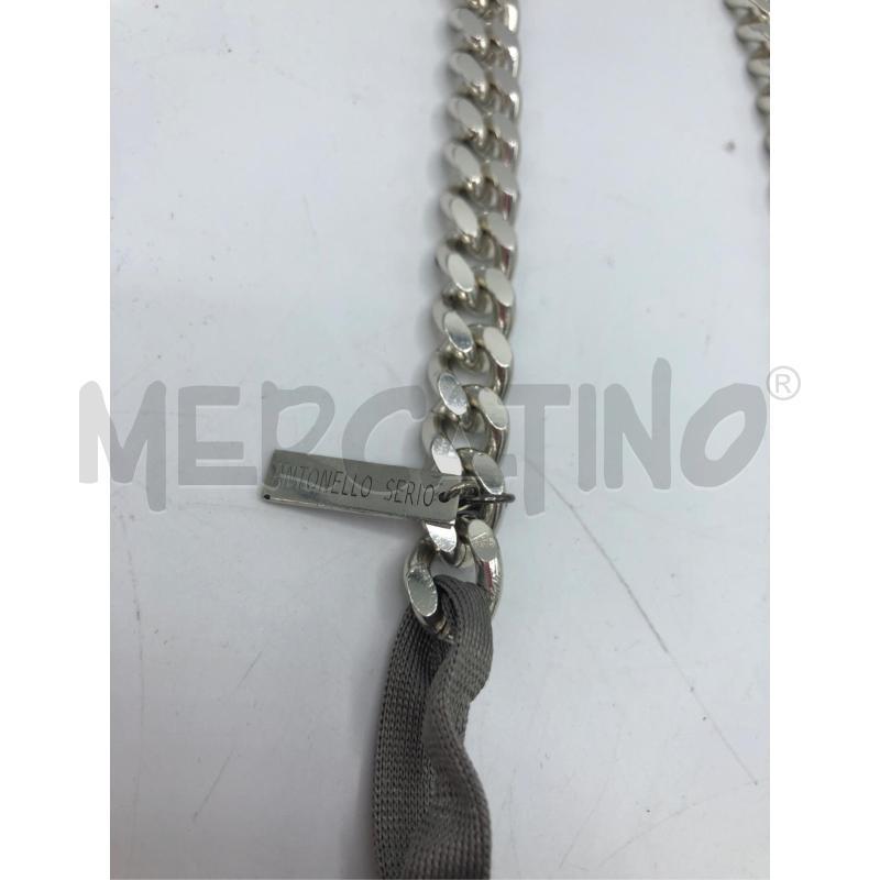 COLLANA ARG GRIGIO ANTONELLO SERIO  | Mercatino dell'Usato Avellino 2