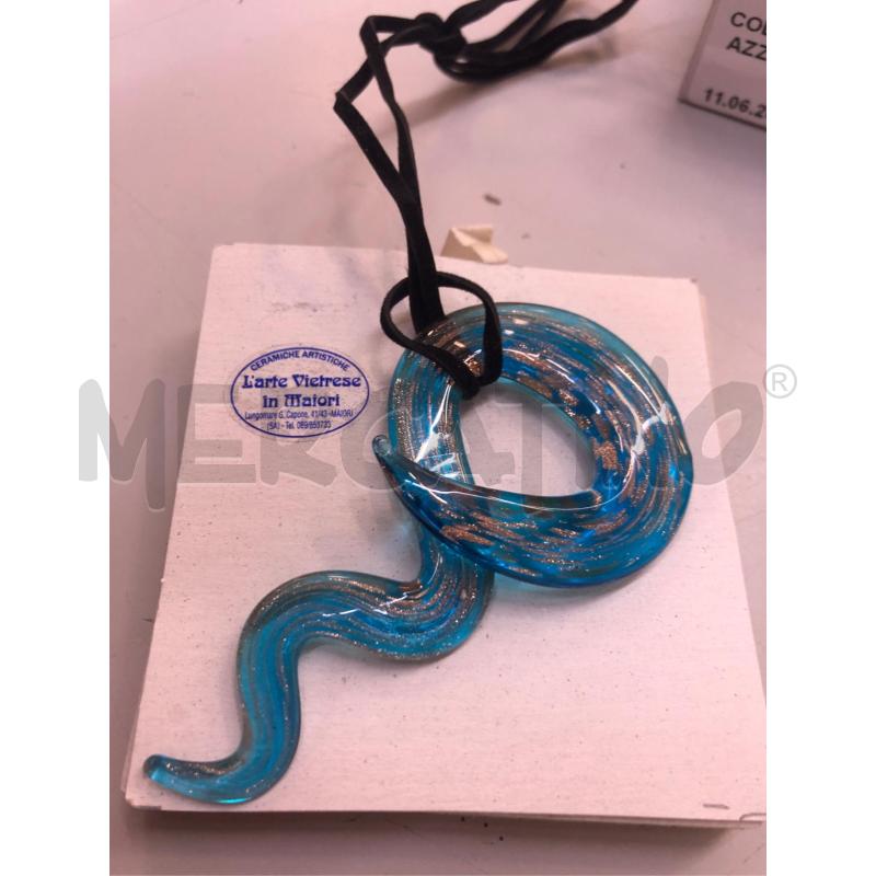 COLLANA ARTE VIETRESE AZZ RICCIOLO | Mercatino dell'Usato Avellino 1