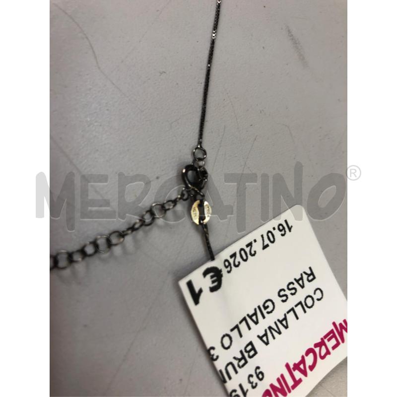 COLLANA BRUNITA AG STRASS GIALLO 3 | Mercatino dell'Usato Avellino 3