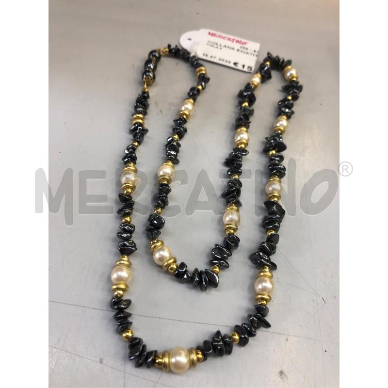 COLLANA EMATIT PERL DORAT | Mercatino dell'Usato Avellino 2