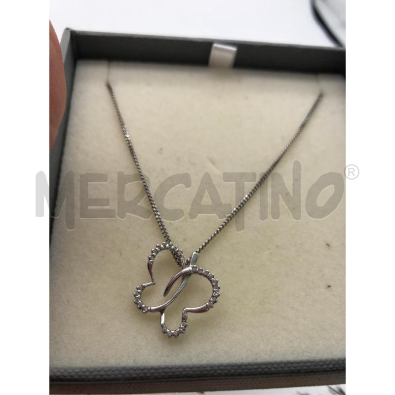 COLLANA FARFALLA AG STRASS  | Mercatino dell'Usato Avellino 2