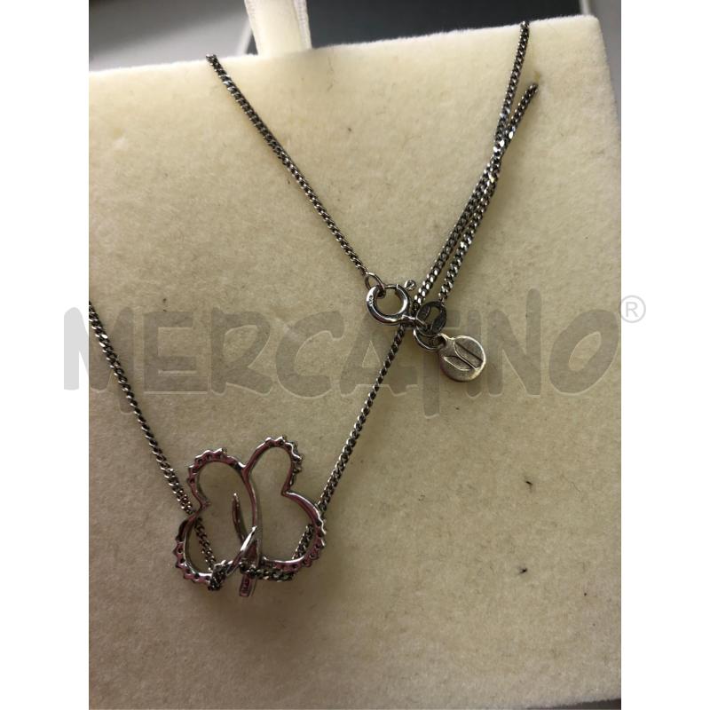 COLLANA FARFALLA AG STRASS  | Mercatino dell'Usato Avellino 4