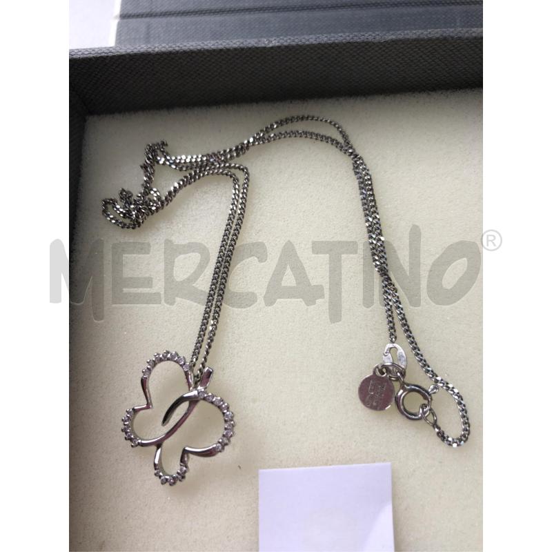 COLLANA FARFALLA AG STRASS  | Mercatino dell'Usato Avellino 5