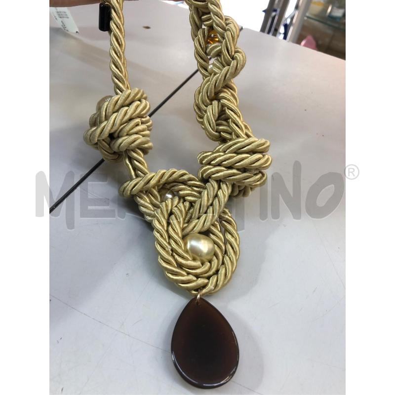 COLLANA HAND MADE TORCHON BEIGE | Mercatino dell'Usato Avellino 4