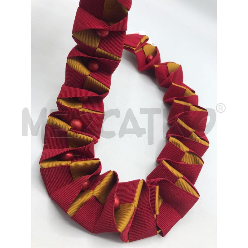 COLLANA HAND MADE ZIG ZAG SENAPE | Mercatino dell'Usato Avellino 2