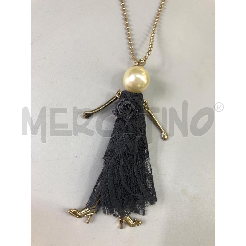 COLLANA LUNGA DORATA BAMBOLINA | Mercatino dell'Usato Avellino 2
