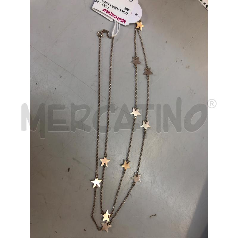 COLLANA LUNGA STELLA AG  | Mercatino dell'Usato Avellino 1