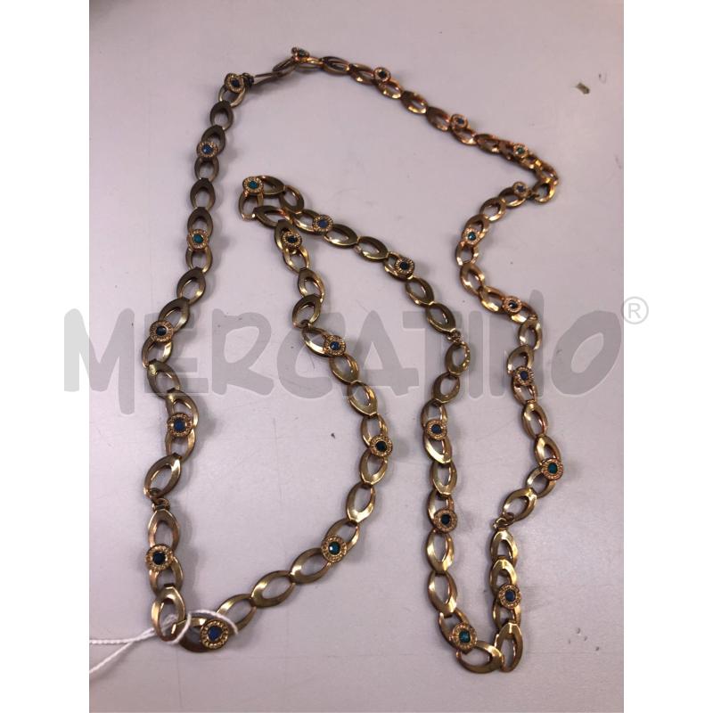 COLLANA LUNGA VINTAGE MAGLIA DETTAGLI IN  | Mercatino dell'Usato Avellino 1