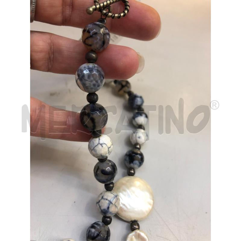 COLLANA MADREP QUARZ ZEBRAT  | Mercatino dell'Usato Avellino 3