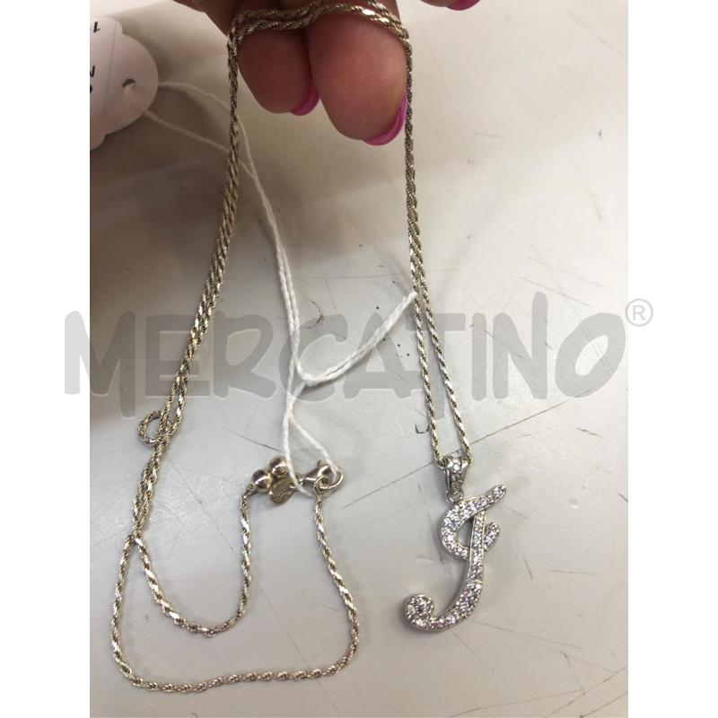 COLLANA MICRO TOURCHON LETTERA I | Mercatino dell'Usato Avellino 4