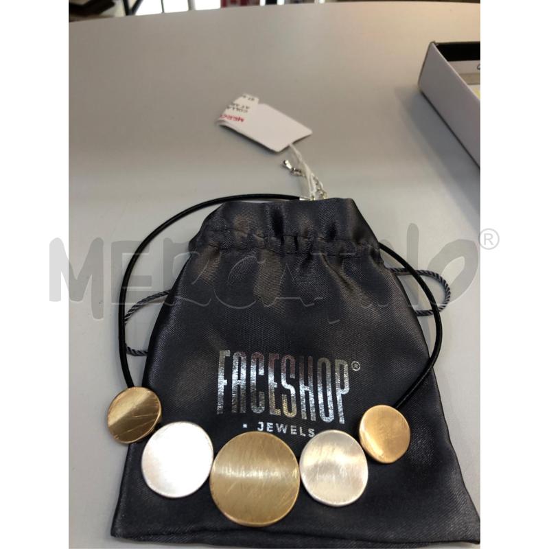 COLLANA NERA CION DORAT ARG  | Mercatino dell'Usato Avellino 2