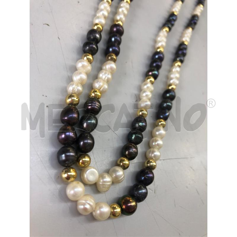 COLLANA PERLA ARG BIANCA FIUME | Mercatino dell'Usato Avellino 3